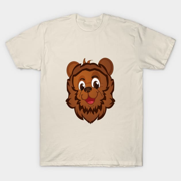 Cute lion cub T-Shirt by Madhur